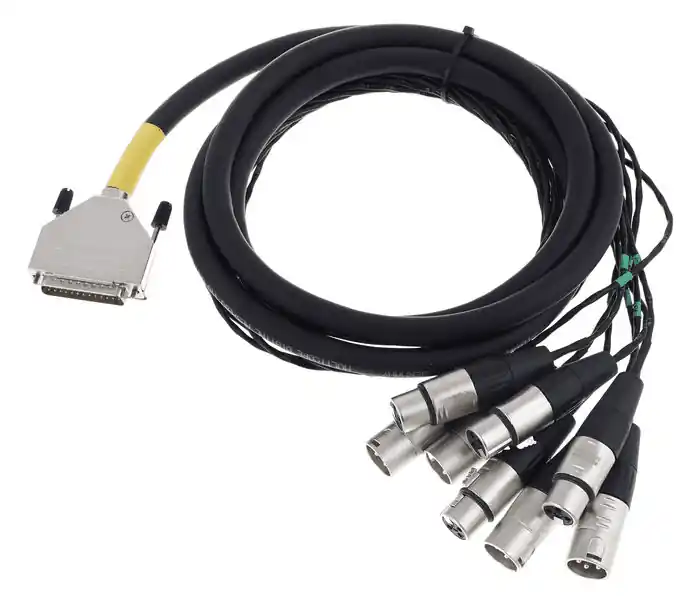 DISCONTINUE Cordial CFD1.5DFMY - câble int. num dsub/4 xlr m. xlr f. yamaha 1.5m Offre Exclusive