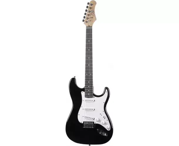 GUITARE ELECTRIQUE ST 100 TYPE STRAT BLACK Vente Directe
