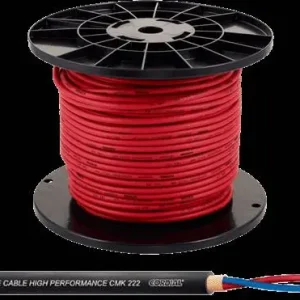 Cordial CMK222RED100 - 2x 0,22mm² rouge - 100m Bon Plan