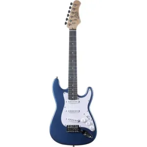 Vente Directe GUITARE ELECTRIQUE ST 100 FORMAT 3/4 TYPE STRAT METALLIC BLUE