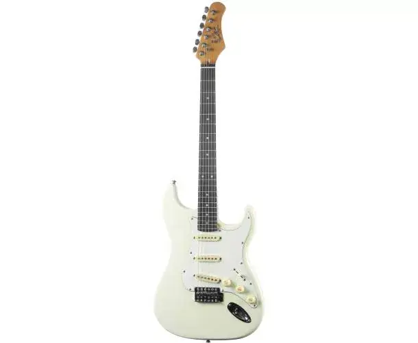 Seulement Aujourd'hui GUITARE ELECTRIQUE ST 300 TYPE STRAT OLYMPIC WHITE