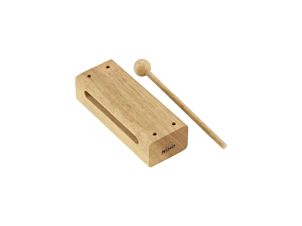 Woodblock Nino 16Cm + Mailloche Authentique