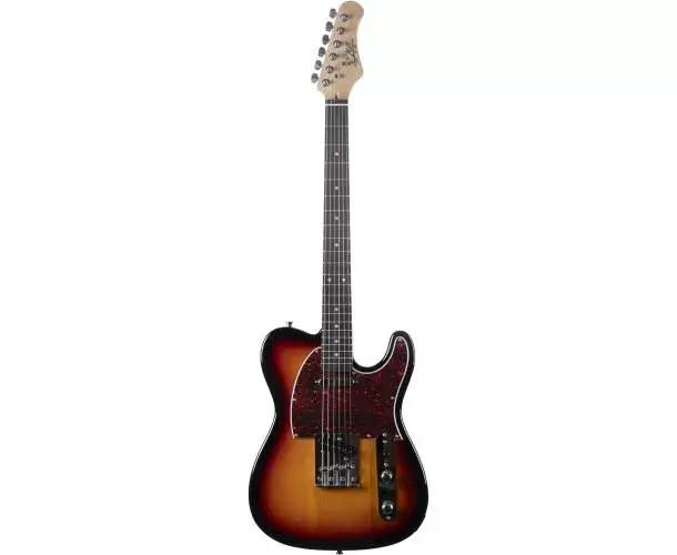 Jusqu'à Épuisement Des Stocks GUITARE ELECTRIQUE TL 300 TYPE TELE SUNBURST