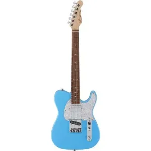Certifié FULLERTON DELUXE ASAT CLASSIC BLUESBOY HIMALAYAN BLUE, TOUCHE PALISSANDRE