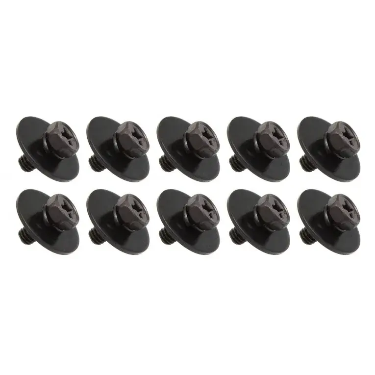 SPAREDRUM Vis 4 x 9mm Fut Bois Black (x10) Pas Cher