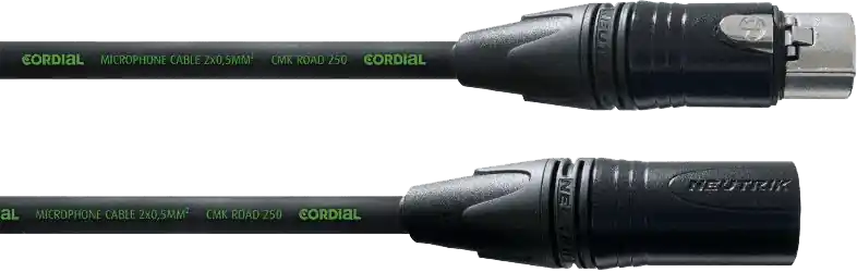 Cordial CRM10FM - câble micro encore xlr mâle/xlr femelle 10m noir Top Vente