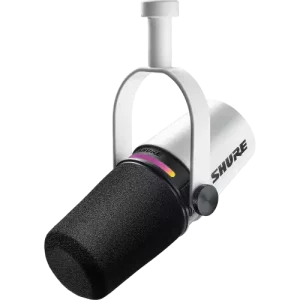 Achetez Aujourd'hui MICRO DE PODCAST XLR & USB-C - BLANC