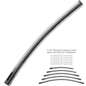 Nouvelle Collection GIBRALTAR SC-GPR36C Tube Rack Incurve 36" 90cm