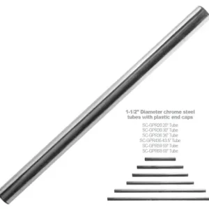 GIBRALTAR SC-GPR36 Tube Rack Droit 36" 92cm Commander Vite