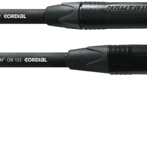 DISCONTINUE Cordial CEI6PR - câble instrument neutrik jack droit/jack coudé 6m Quantité Limitée