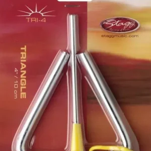 Authentique Triangle Stagg 4" 12mm + Batte