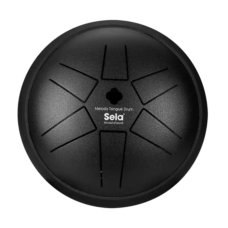 Pas Cher SELA Tongue Drum Melody 5.5" - C5 - Black