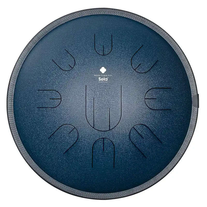 SELA Tongue Drum Melody 14" - D Amara - Navy Blue Paiement Sécurisé