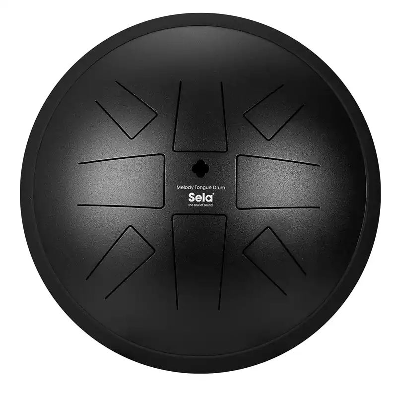 Expédition Rapide SELA Tongue Drum Melody 10" - A Japanese - Black