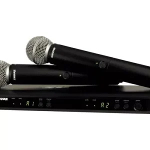 BLX288E-SM58-M17 BLX RECEPTEUR DOUBLE & MICRO SM58 - M17 Vente Directe