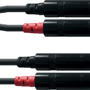 Cordial CFU6PP - câble audio double asym.rean 2x2 j. mono m. 6m Dernier Modèle