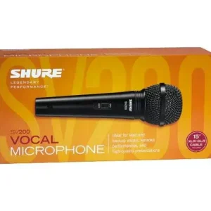SV200A MICRO FILAIRE VOIX NOIR Acheter En Ligne