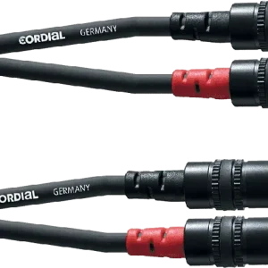 Cordial CFU6CC - câble audio double rean 2x 2 rca dorés 6m Usine Directe