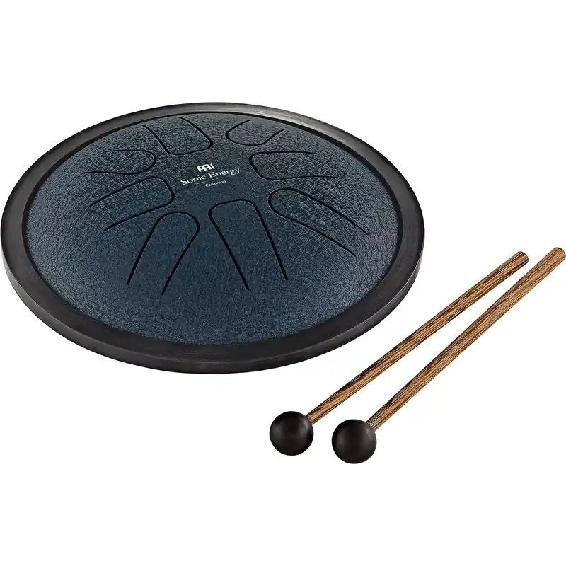 Expédition Rapide MEINL SONIC ENERGY Tongue Drum 8 Notes Small Sol Mineur - Navy Blue