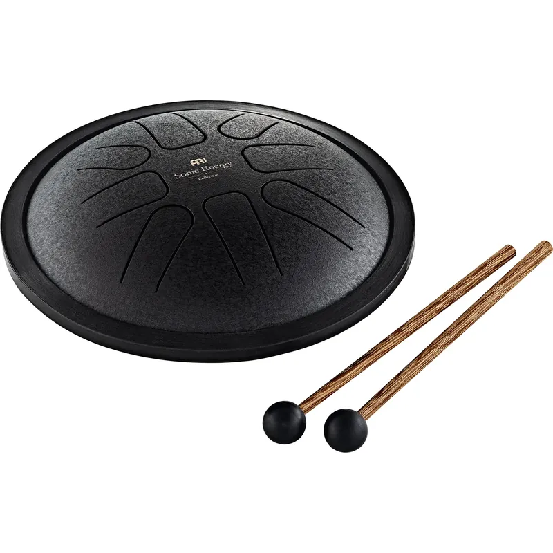 MEINL SONIC ENERGY Tongue Drum 8 Notes Small Fa Mineur - Black Seulement Aujourd'hui