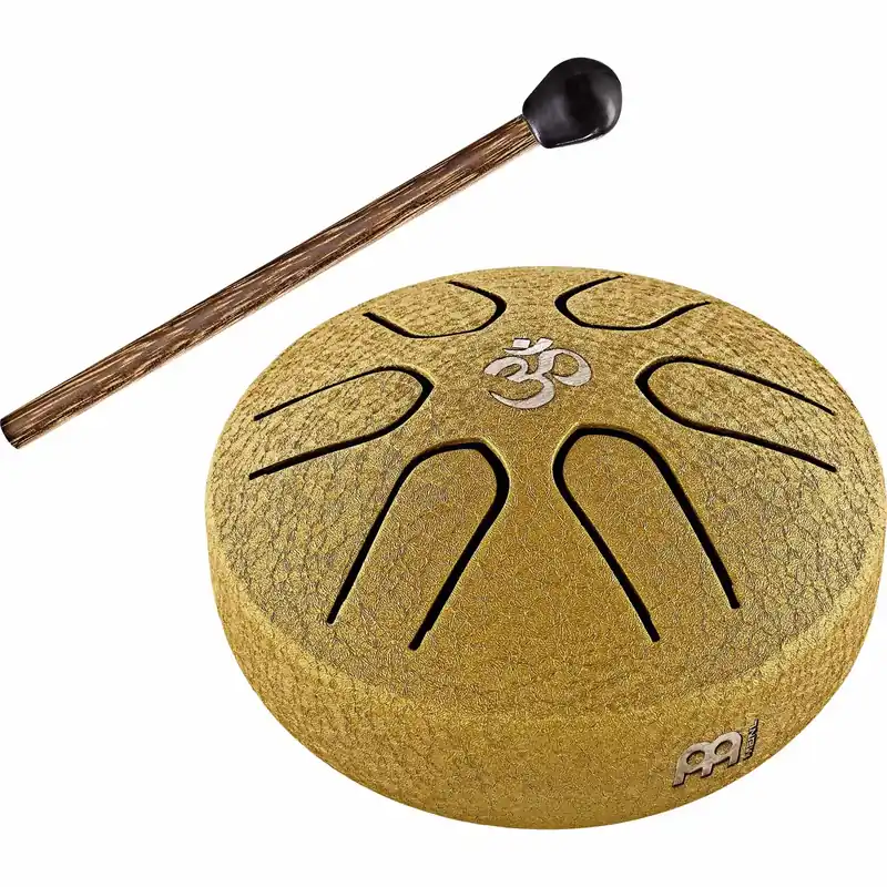 MEINL SONIC ENERGY Tongue Drum 6 Notes Pocket La Majeur - Gold Meilleur Prix