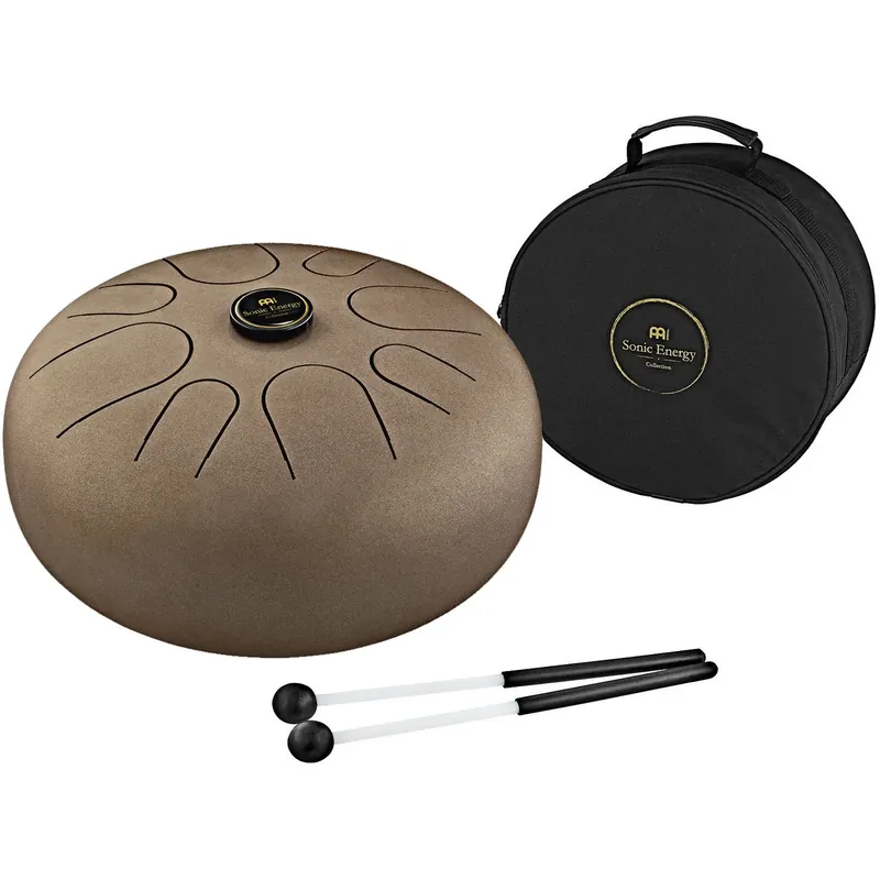 MEINL SONIC ENERGY Tongue Drum - Sol Majeur - Vintage Brown Nouveauté