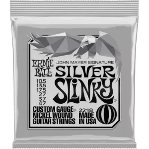 Dernier Modèle CEB 2218 CORDES ELECTRIQUES JOHN MAYER SILVER SLINKY NICKEL WOUND - 10,5-47