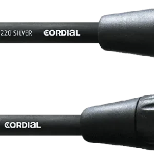 Remise Cordial CIM0.5FM - câble micro rean xlr mâle/ xlr femelle 0.5m noir