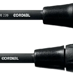 Cordial CFM0.5FM - câble mic rean silver xlr mâle/xlr femelle 0,5m Commander Vite
