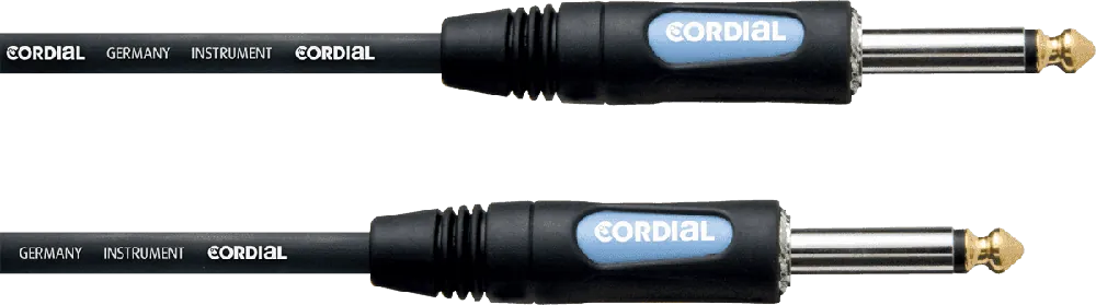 Cordial CCFI3PP - câble instrument rean 2x 6,35mm mono droits - 3 m Satisfait Ou Remboursé
