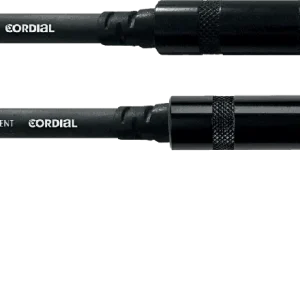 Cordial CCI3PR - câble instru rean 6,35mm doré droit / coudé 3m Vente Directe