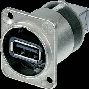 DISCONTINUE Neutrik NAUSB-W - trav. pan. USB A-B étanche nick. Remise