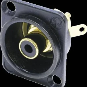 Solde Neutrik NF2D-B0 - embase rca noire format d