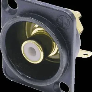 Neutrik NF2D-B9 - embase rca blanche format d Vente Directe