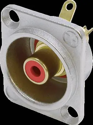 Commande En Gros DISCONTINUE Neutrik NF2D2 - embase rca rouge format d