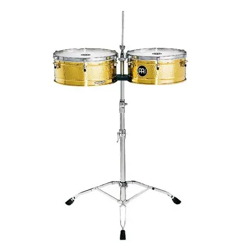 Dernier Modèle Timbales Meinl 14/15" Luis Conte - Cuivre