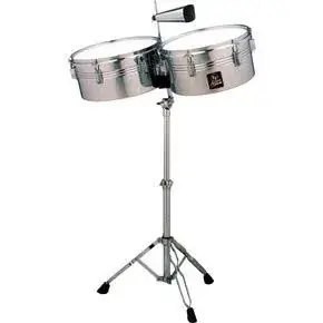 Promotion LATIN PERCUSSION LPA256 Timbales Aspire 13"/14" Acier