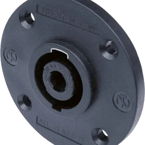 DISCONTINUE Neutrik NL4MPR - embase speakon 4 pts ronde Super Prix