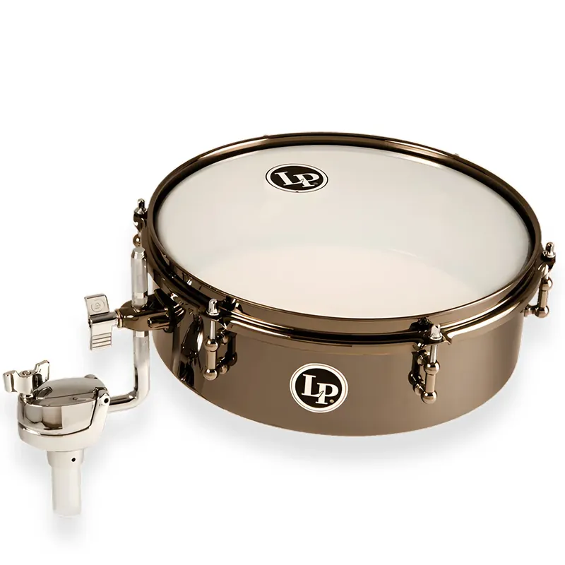 Prix Promo LATIN PERCUSSION LP812BN Timbale Flat 12 X 4" Black Nickel