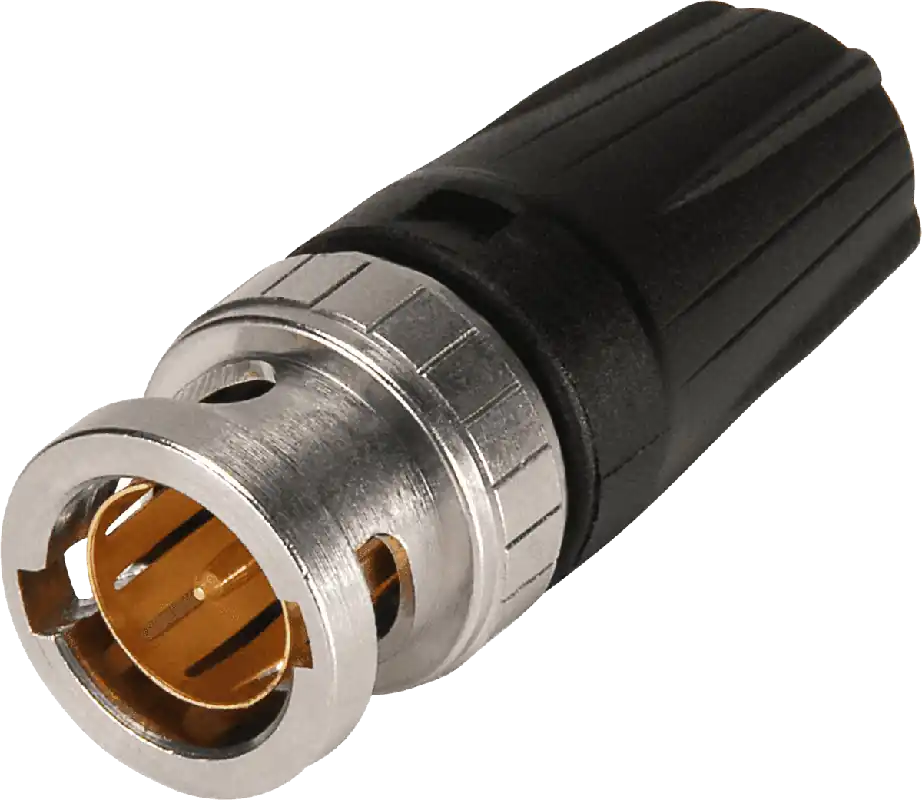 Must-Have DISCONTINUE Neutrik NBNC75BLP9 - fiche bnc bayonette pour belden 1505-draka 0.8/3.7