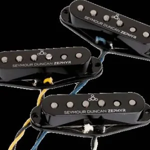 Seymour Duncan ESD ZSL-1S - kit zephyr strat noir Commander Vite