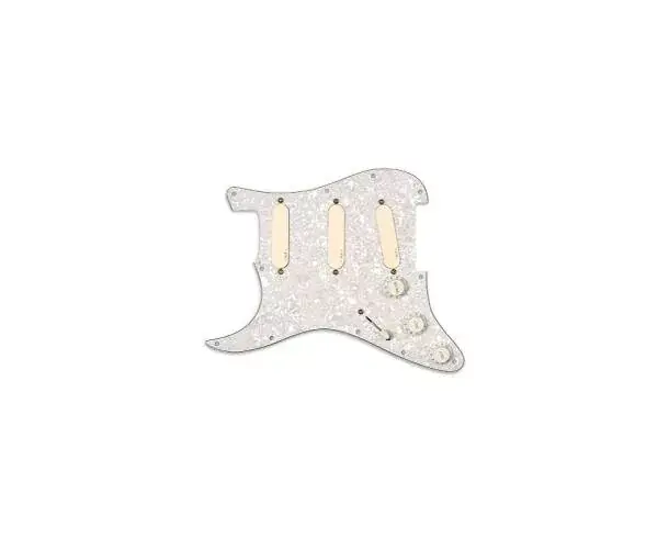 DG20 PRE-WIRED PICKGUARD - WHITE PEARL GAUCHER Vente Directe