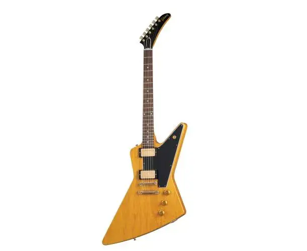 1958 KORINA EXPLORER BLACK PICKGUARD NATURAL Offre Spéciale