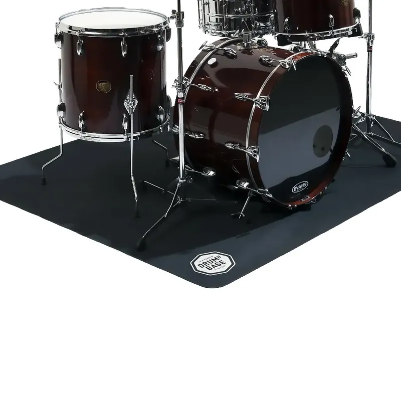 Jusqu'à Épuisement Des Stocks Tapis Drum N Base 185 X 140Cm - Caoutchouc - Black