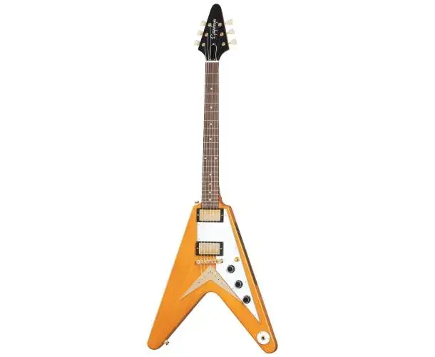 Promotion Saisonnière 1958 KORINA FLYING V INCL. HARD CASE LEFT-HANDED AGED NATURAL