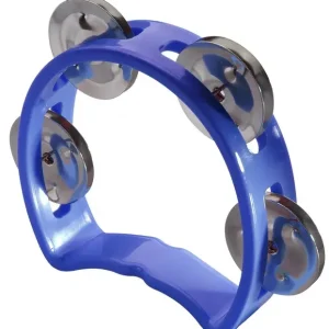 Tambourin Stagg Mini - Demi Lune - 1 Rang - Blue Marque