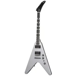DAVE MUSTAINE FLYING V EXP SILVER METALLIC Authentique