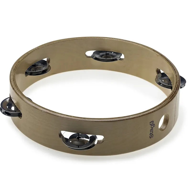 Tambourin Stagg 08" - Bouleau - 1 Rang Quantité Limitée