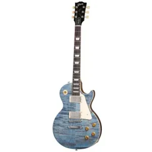 LES PAUL STANDARD 50S FIGURED TOP OCEAN BLUE Dernière Chance