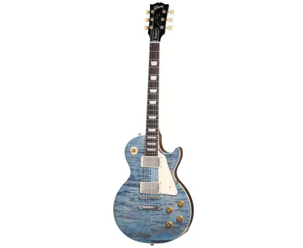 LES PAUL STANDARD 50S FIGURED TOP OCEAN BLUE Dernière Chance